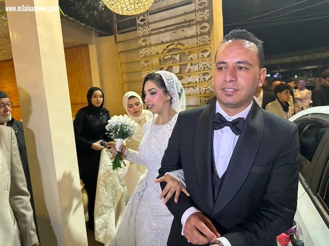 تهنئة الجريدة بزفاف كريمة  الكابتن هشام كامل